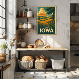 Scenic Iowa Landscape Poster
