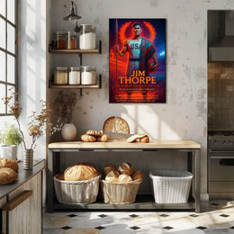 Jim Thorpe Legendary Athlete Jim Thorpe Poster