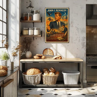 Patriotic Vintage Poster: Inspire Leadership and Civic Duty