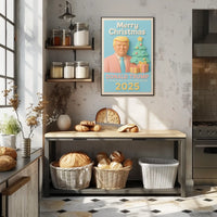 Festive Christmas Cheer with Gifts Cultural or Heritage Poster