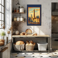 Ancient Egyptian Landscape Poster