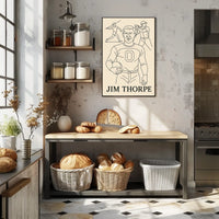 Jim Thorpe Tribute Poster