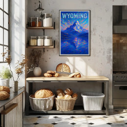 Wyoming Landscape Poster
