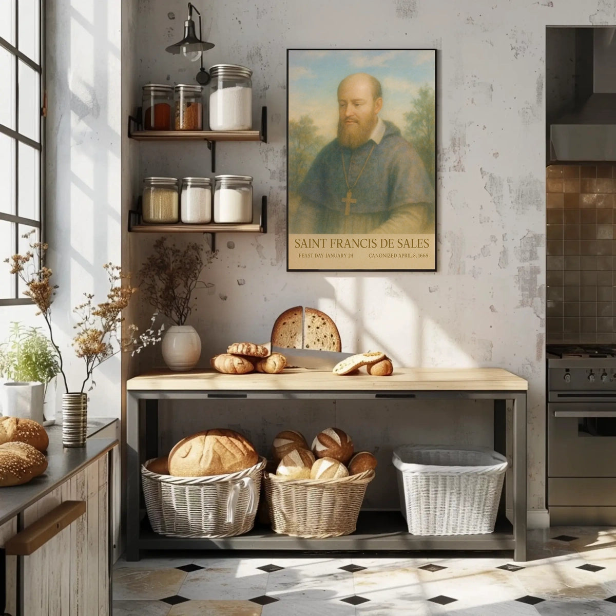 Saint Francis De Sales Poster