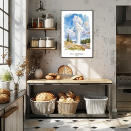 Yellowstone National Park Poster PosterGoat