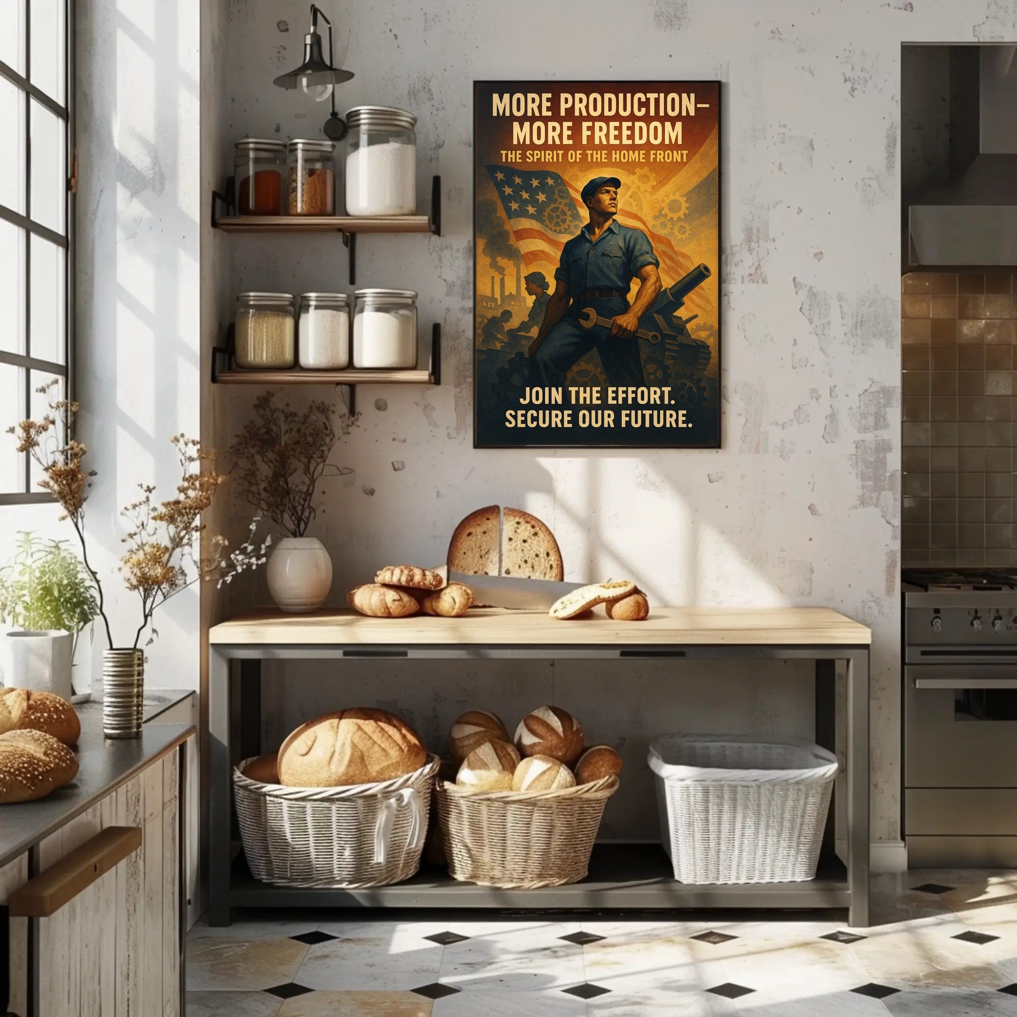 The Spirit of the Home Front Poster