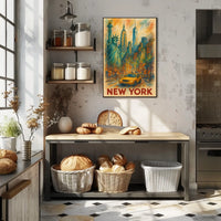 Vibrant New York City Poster