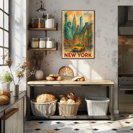 Vibrant New York City Poster