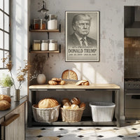 Donald Trump 47th President Poster