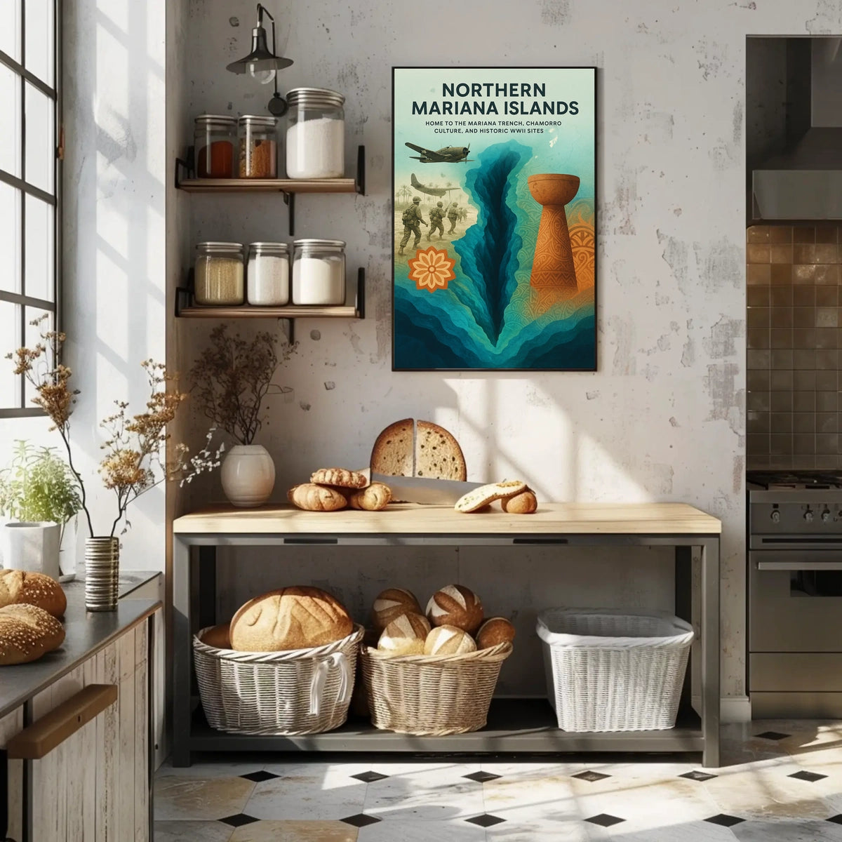 Discover the Northern Mariana Islands Poster