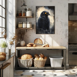 The Enigmatic Raven Poster