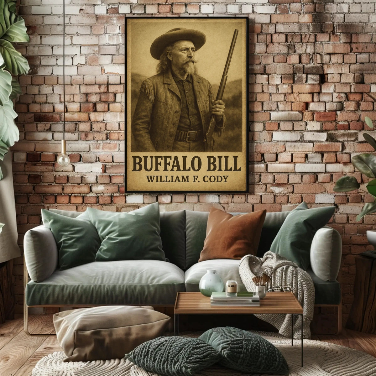 Buffalo Bill Frontier Exploration Cultural or Heritage Poster