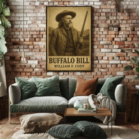 Buffalo Bill Frontier Exploration Cultural or Heritage Poster