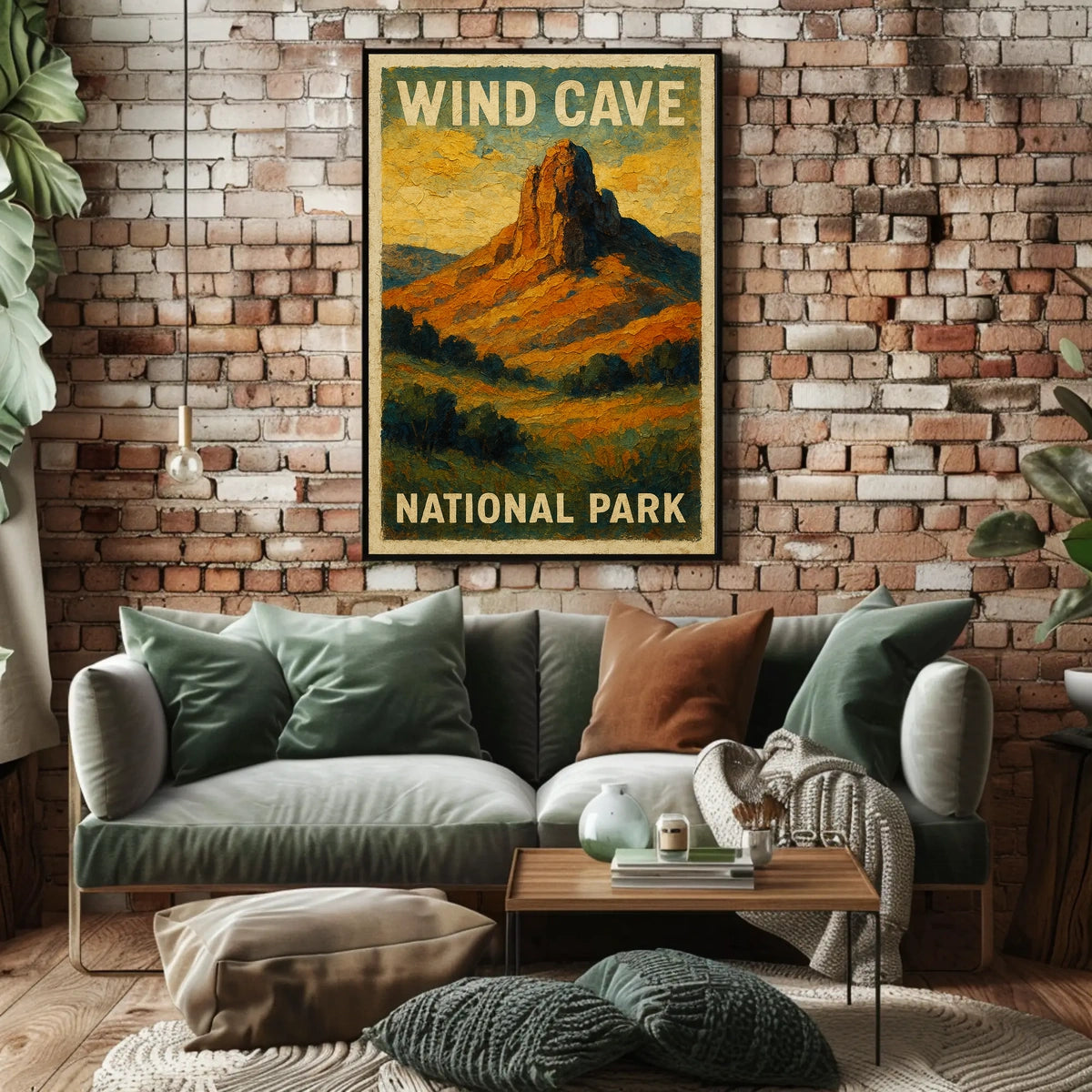 Wind Cave National Park Poster