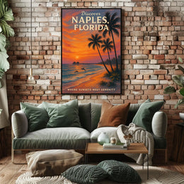 Discover Naples, Florida Poster