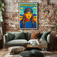 Mongolia Cultural Heritage Poster