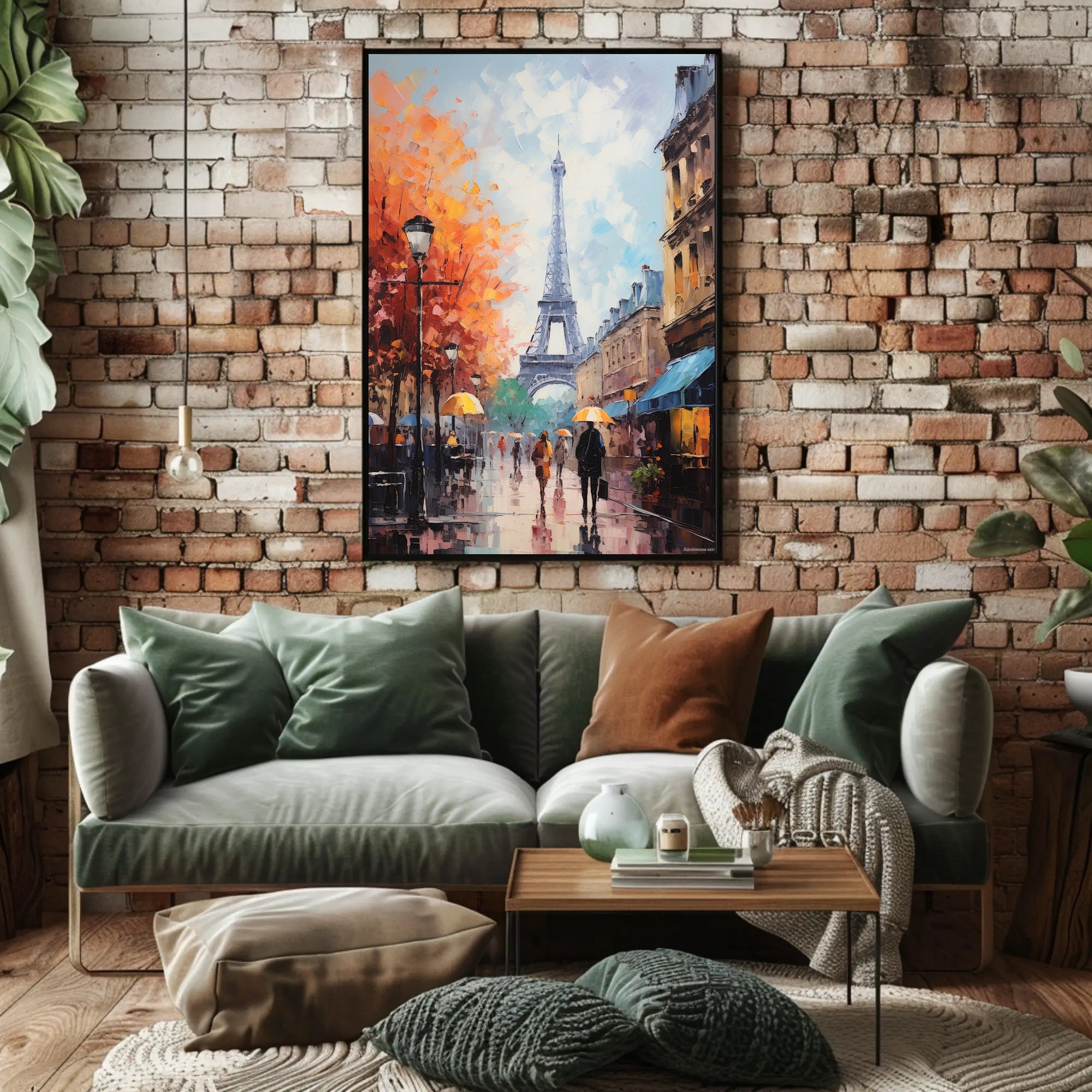 Autumn In Paris Poster