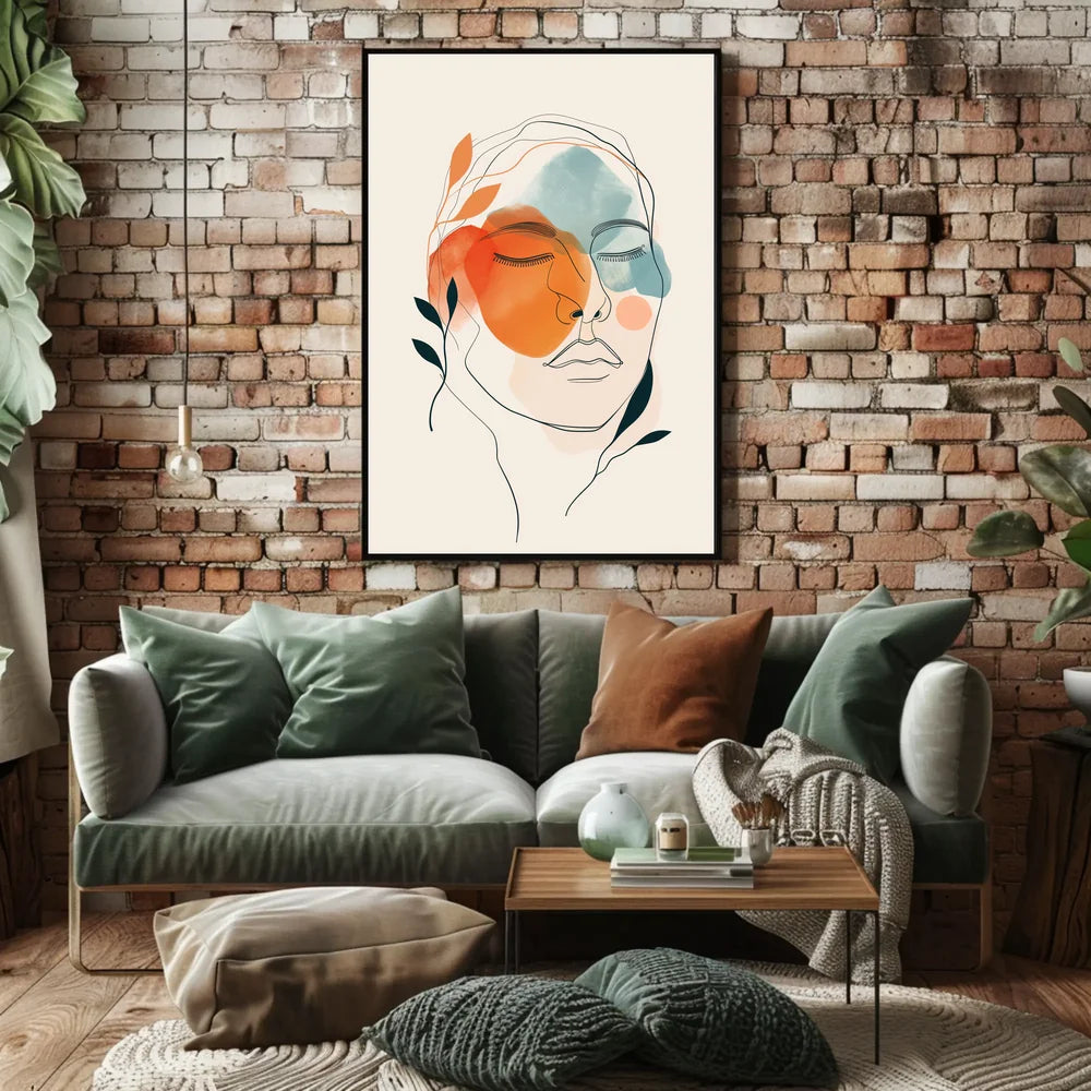 Vintage Parisian Street Scene Art Poster