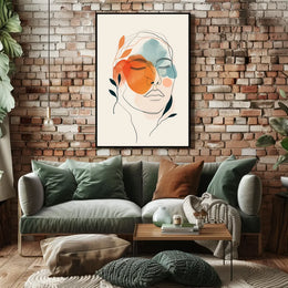 Vintage Parisian Street Scene Art Poster