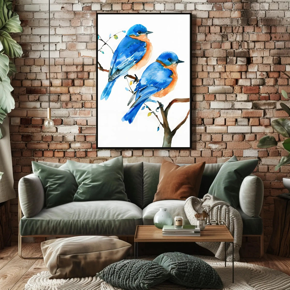 Bluebird Serenity Poster