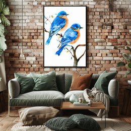 Bluebird Serenity Poster