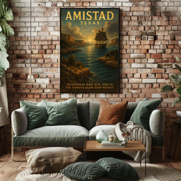Amistad The Famous Slave Ship Revolt Poster