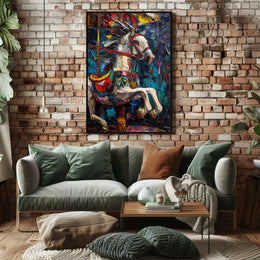 Ambiguous Visual Elements Art Poster