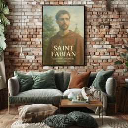 Saint Fabian Poster