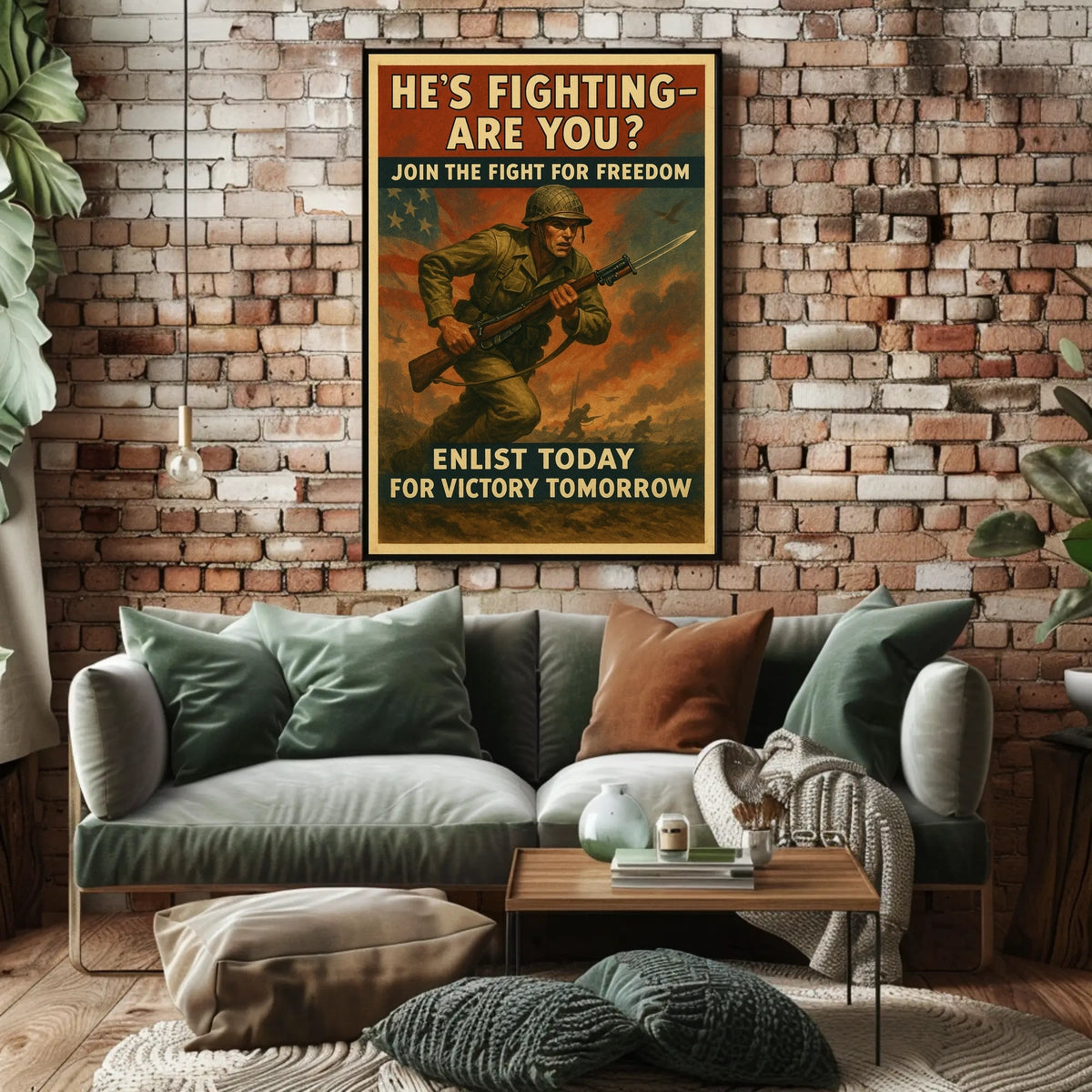 Join the Fight for Freedom Poster