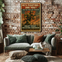 Join the Fight for Freedom Poster