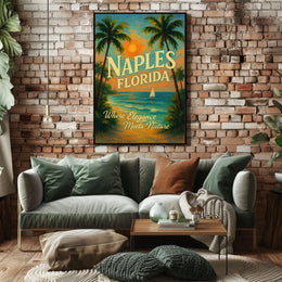Naples, Florida Where Elegance Meets Nature Poster