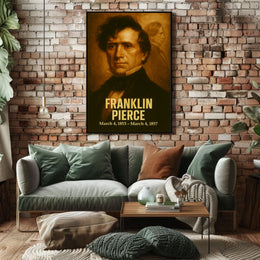 Franklin Pierce 14Th President Poster