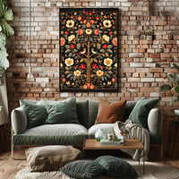 Enchanted Garden Wall Art Print for Home Decor