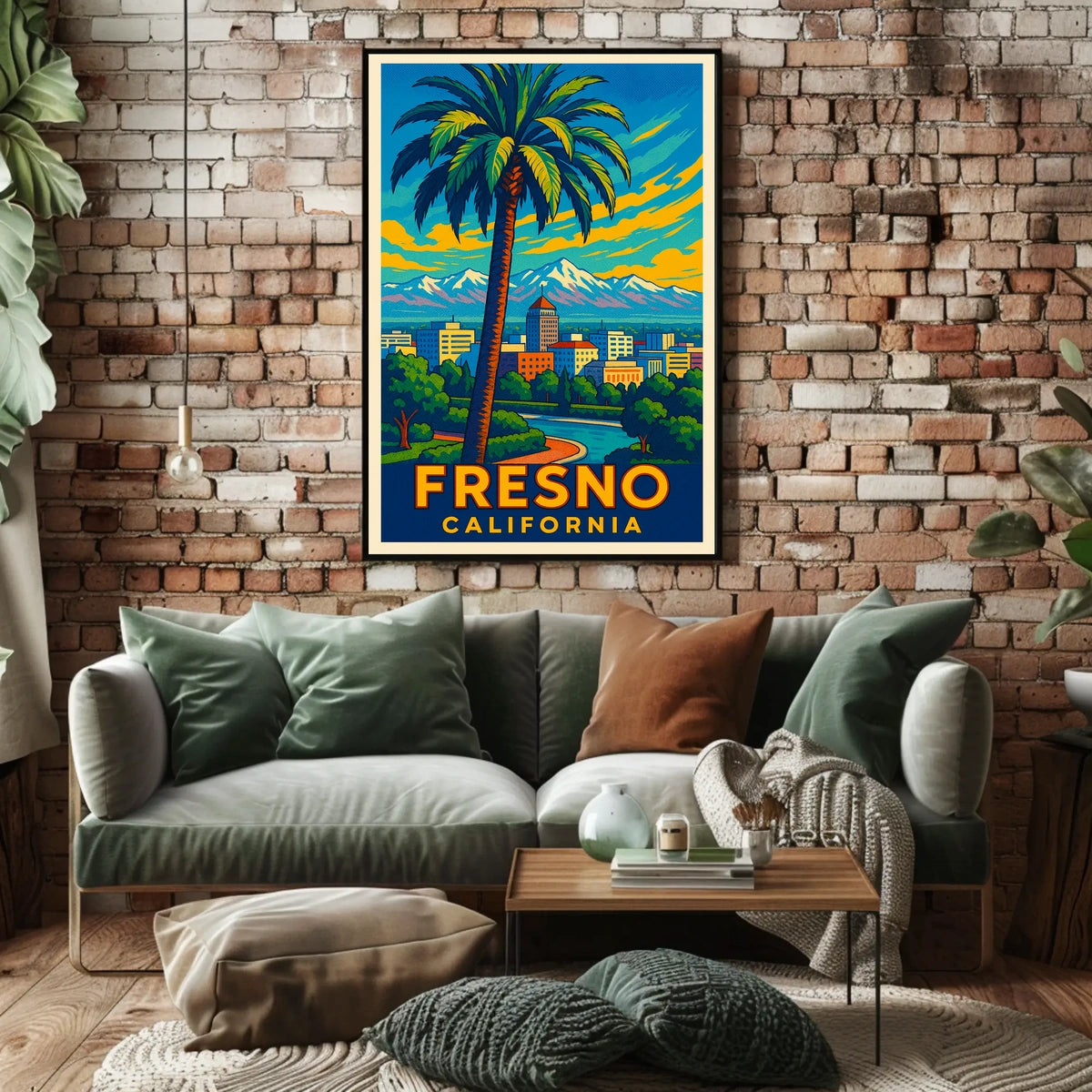 Fresno, California Poster