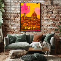 Vibrant Italy Poster