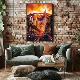Hollywood Dreamscape Poster