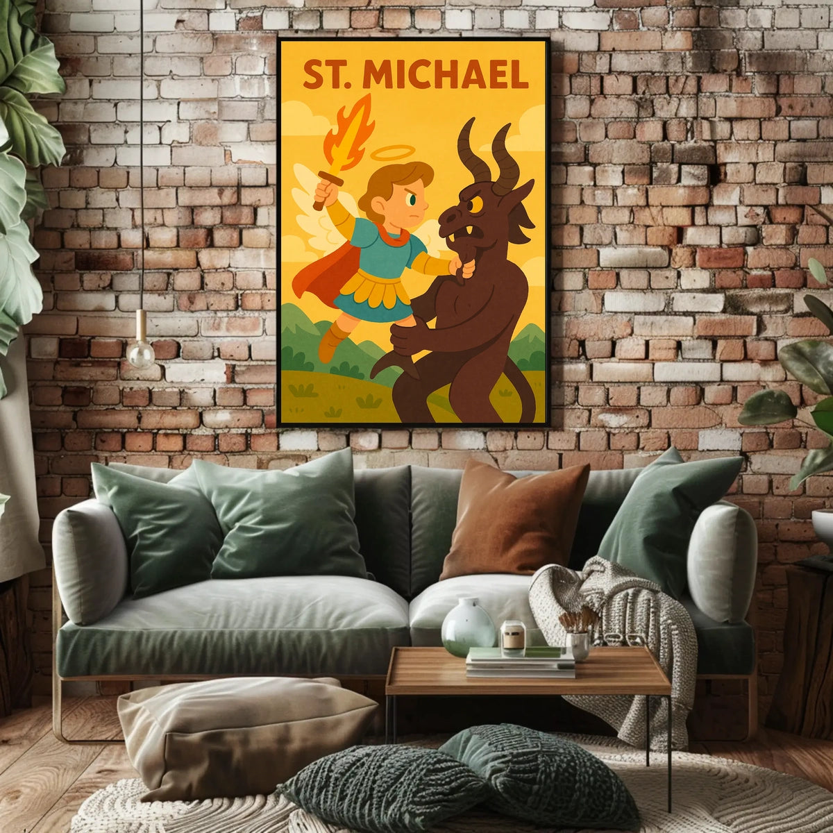 St. MichaelS Valor Poster