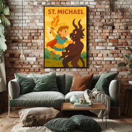 St. MichaelS Valor Poster