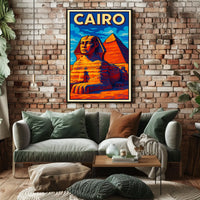 Cairo Travel Poster