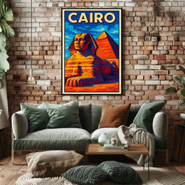 Cairo Travel Poster