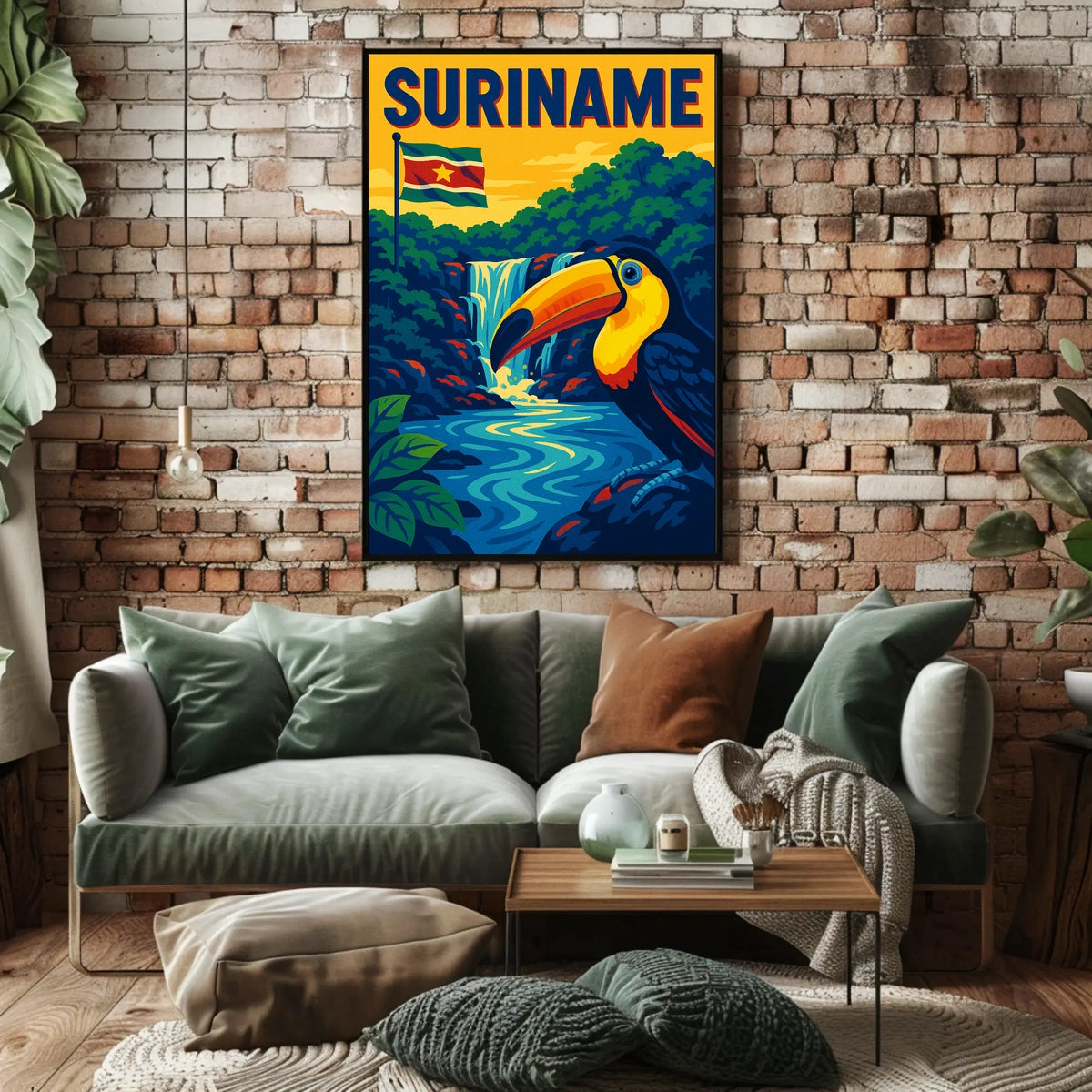 Suriname A Tropical Paradise Poster