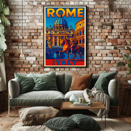 Rome, Italy Timeless Majesty Poster
