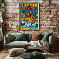 Summer Beach Fun Poster