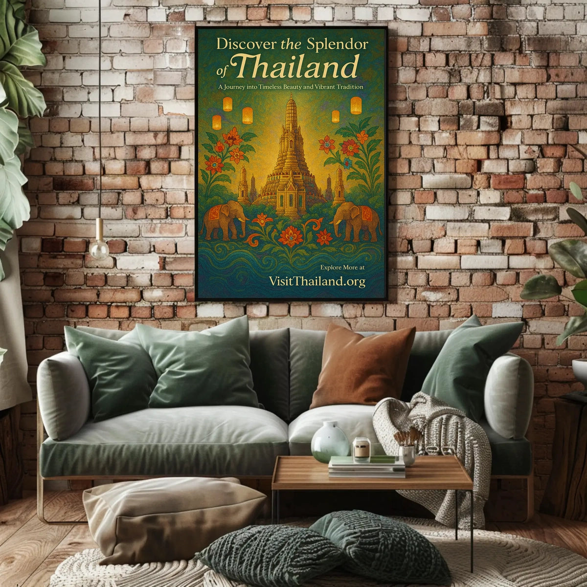 Discover the Splendor of Thailand Poster