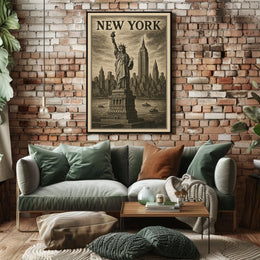 New York Skyline Poster
