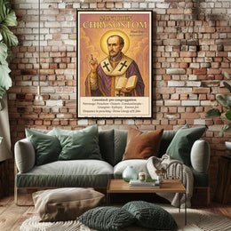 Saint John Chrysostom Poster PosterGoat