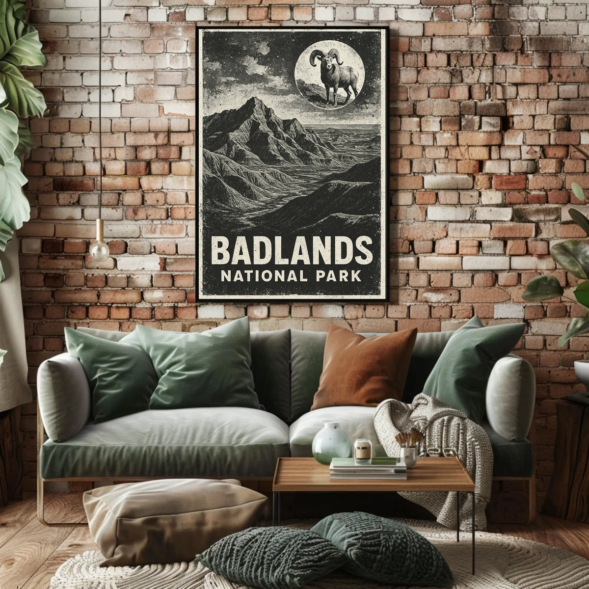 Badlands National Park Poster
