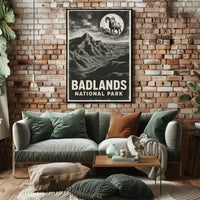 Badlands National Park Poster