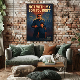 Safety Empowerment Poster: Protect and Unite Art