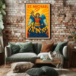 Archangel Michael Art poster